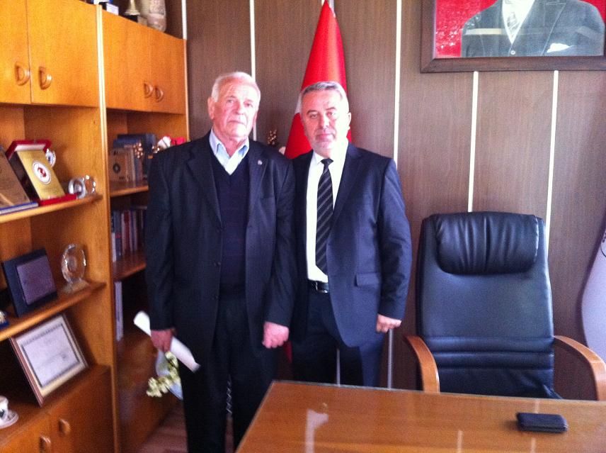 Belediyemizde devir teslim töreni