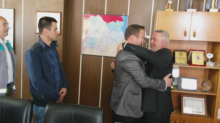 Belediyemizde devir teslim töreni