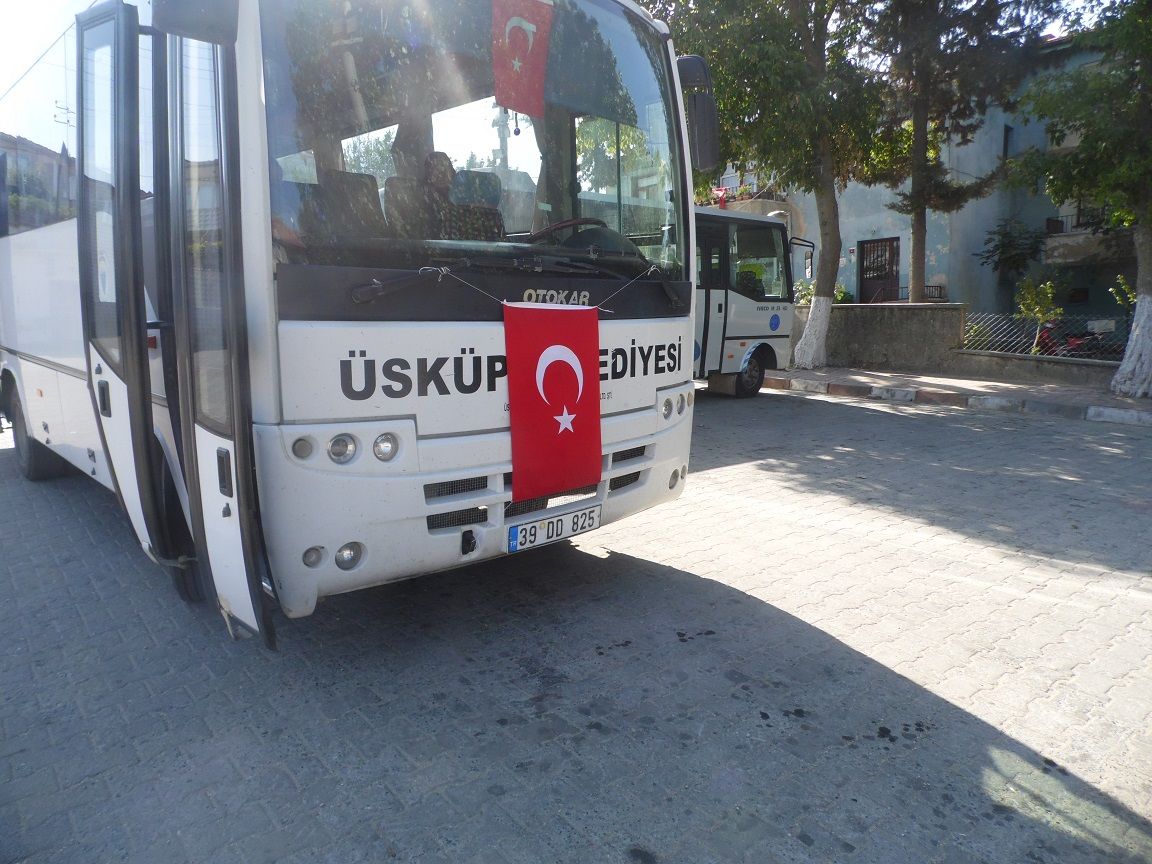Üsküp'ü bayraklarla donatıyoruz