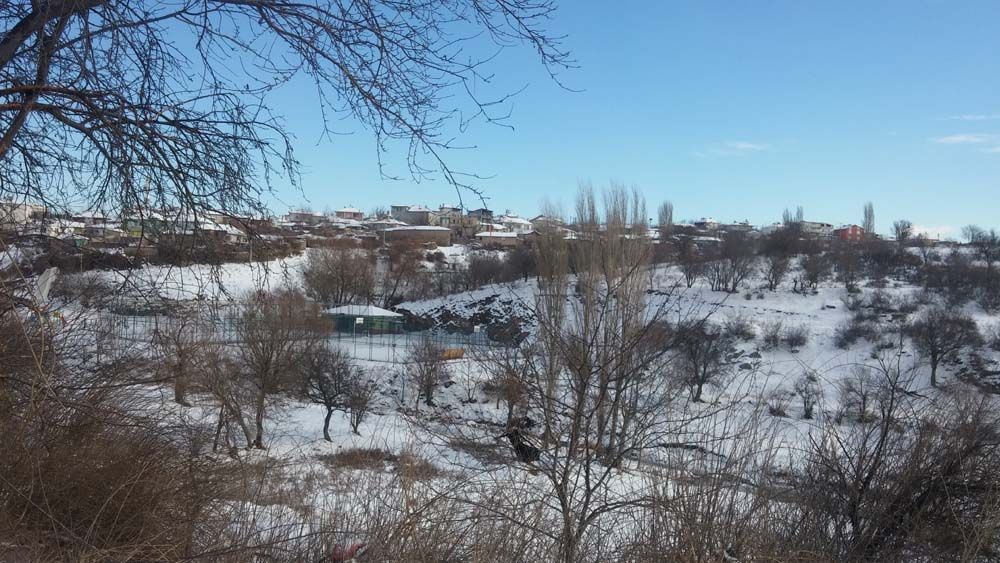 Üsküp'te kar yağışı etkili oldu