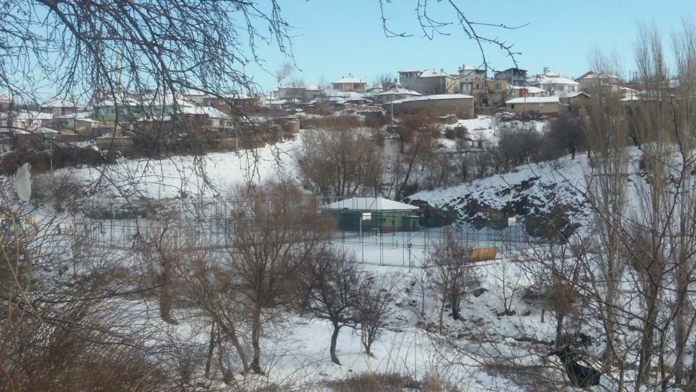 Üsküp'te kar yağışı etkili oldu