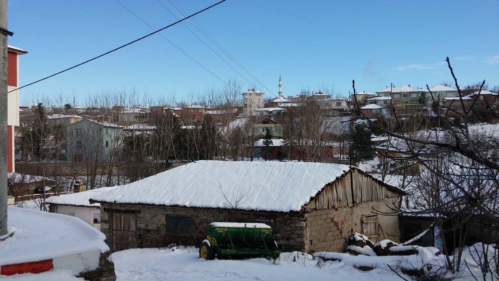 Üsküp'te kar yağışı etkili oldu