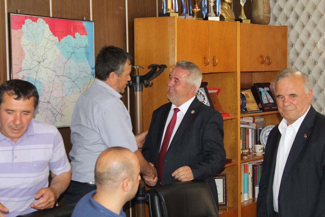 Belediyemizde bayramlaşma töreni