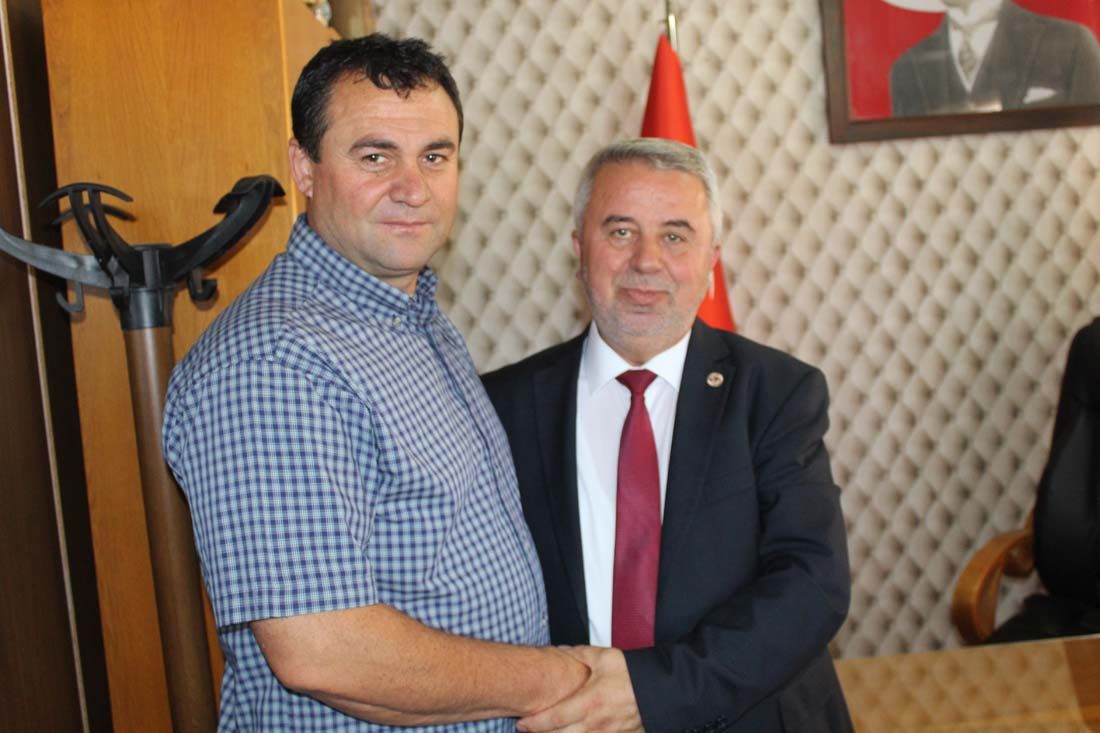 Belediyemizde bayramlaşma töreni