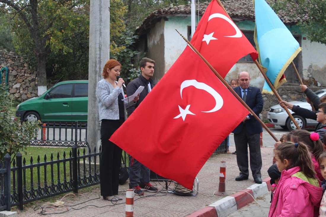 Cumhuriyet Bayramı çelenk sunma töreni