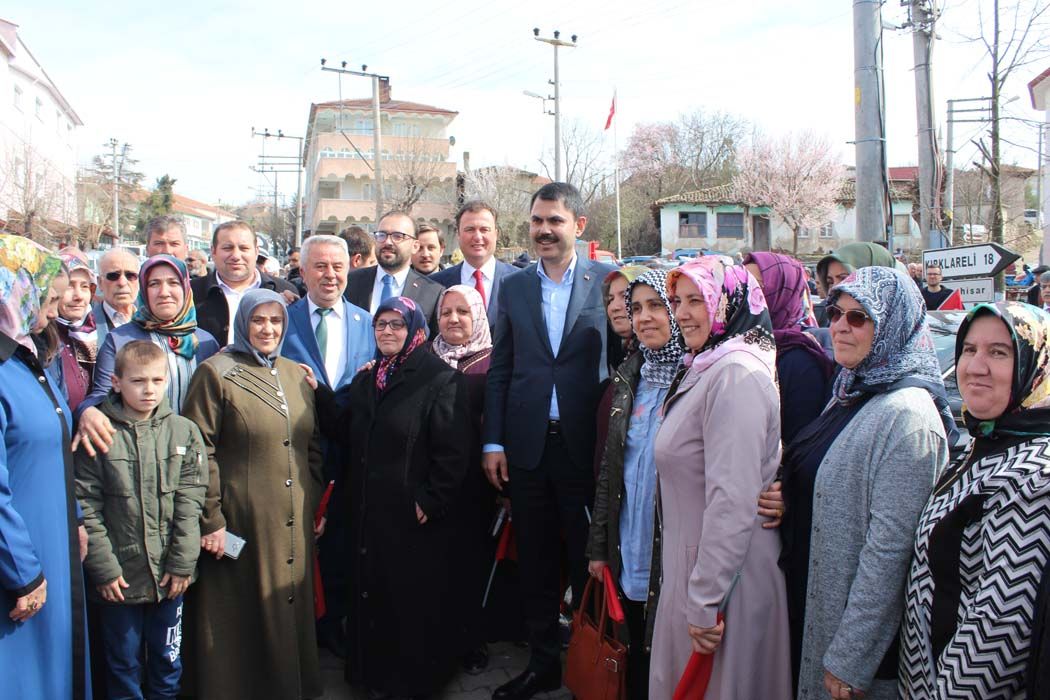 Çevre ve Şehircilik Bakanı Murat KURUM'un Beldemizi Ziyareti (16.03.2019)