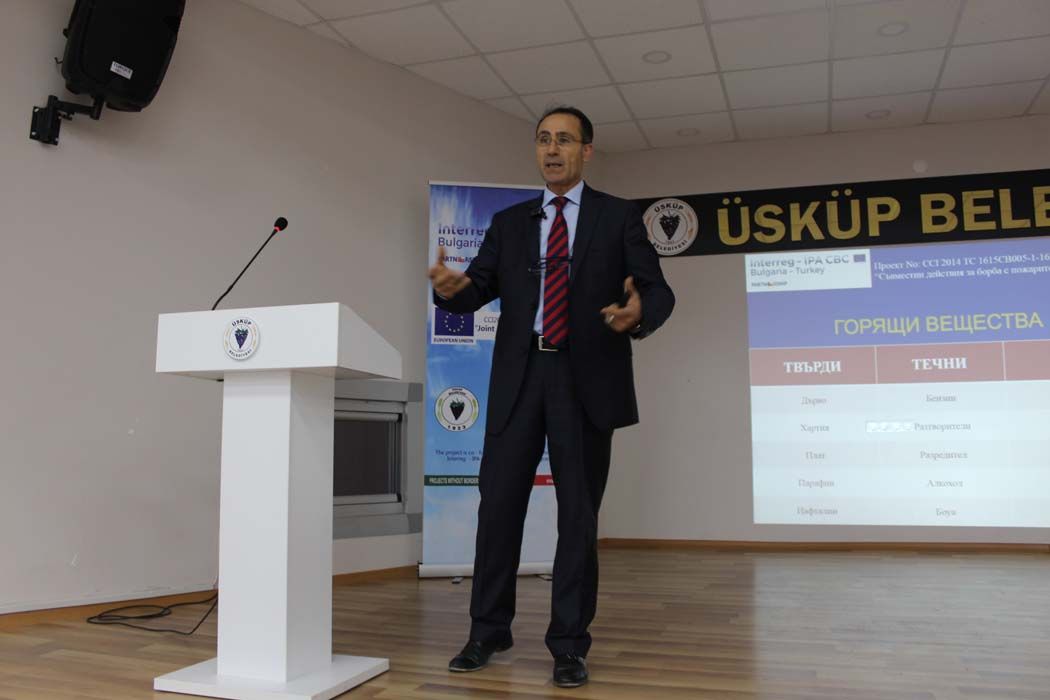 AB Projesi Yangın Söndürme Araçları Teslimi ve Seminer