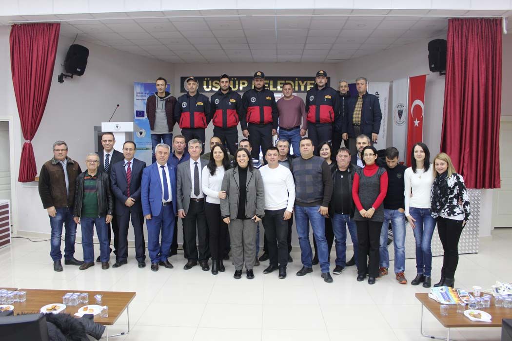 AB Projesi Yangın Söndürme Araçları Teslimi ve Seminer