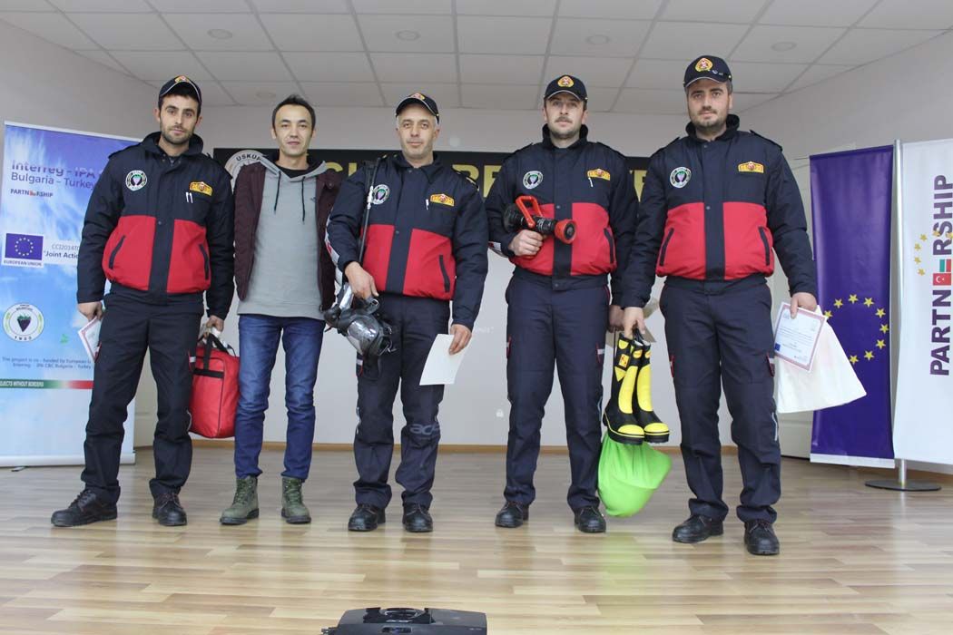 AB Projesi Yangın Söndürme Araçları Teslimi ve Seminer
