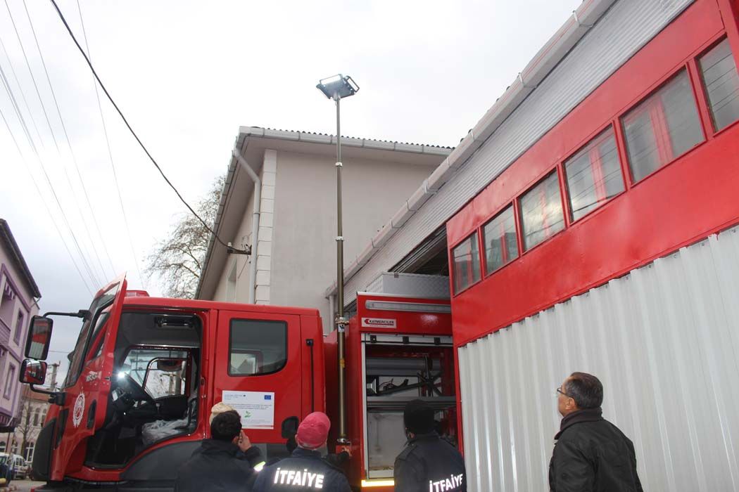 AB Projesi Yangın Söndürme Araçları Teslimi ve Seminer