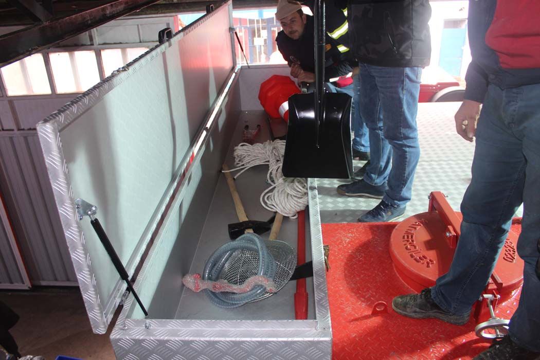 AB Projesi Yangın Söndürme Araçları Teslimi ve Seminer