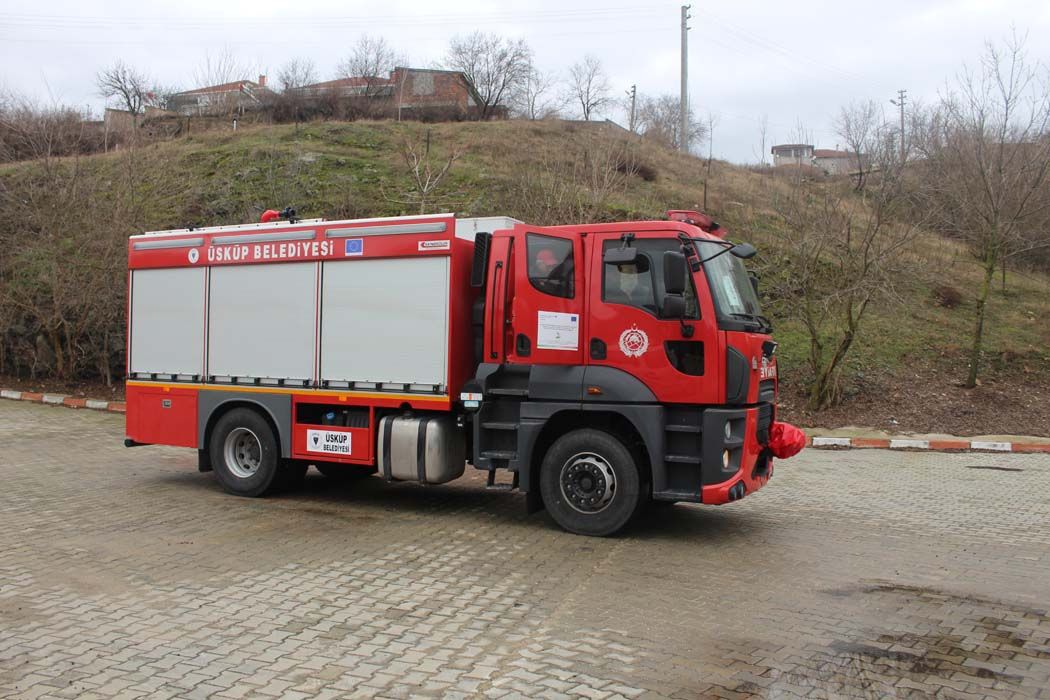 AB Projesi Yangın Söndürme Araçları Teslimi ve Seminer