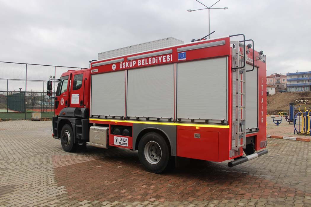 AB Projesi Yangın Söndürme Araçları Teslimi ve Seminer