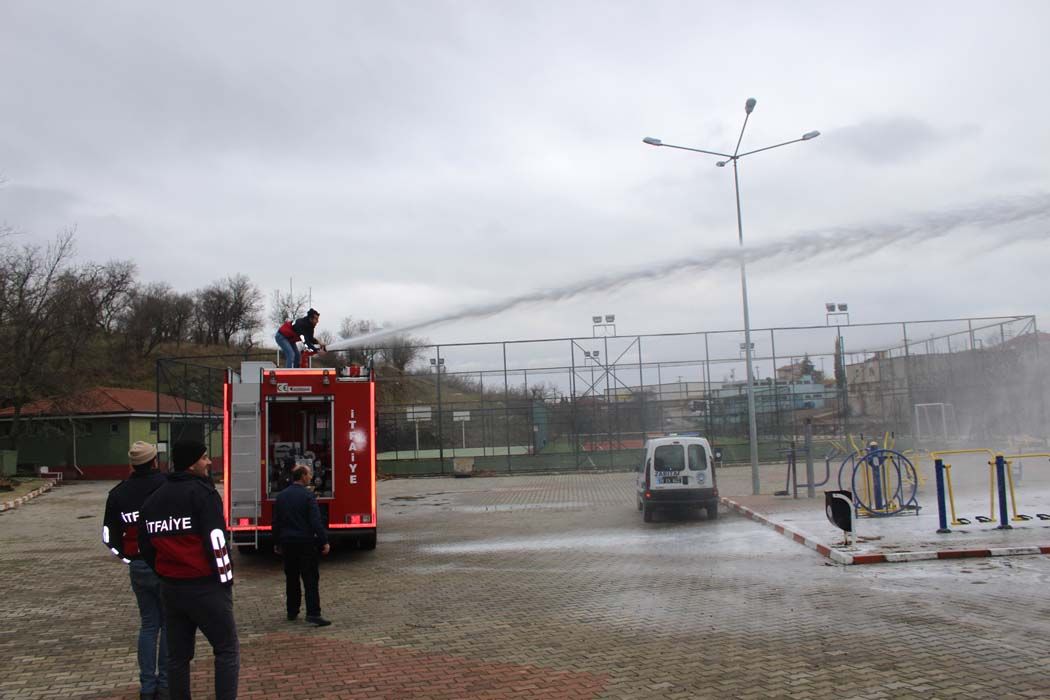 AB Projesi Yangın Söndürme Araçları Teslimi ve Seminer