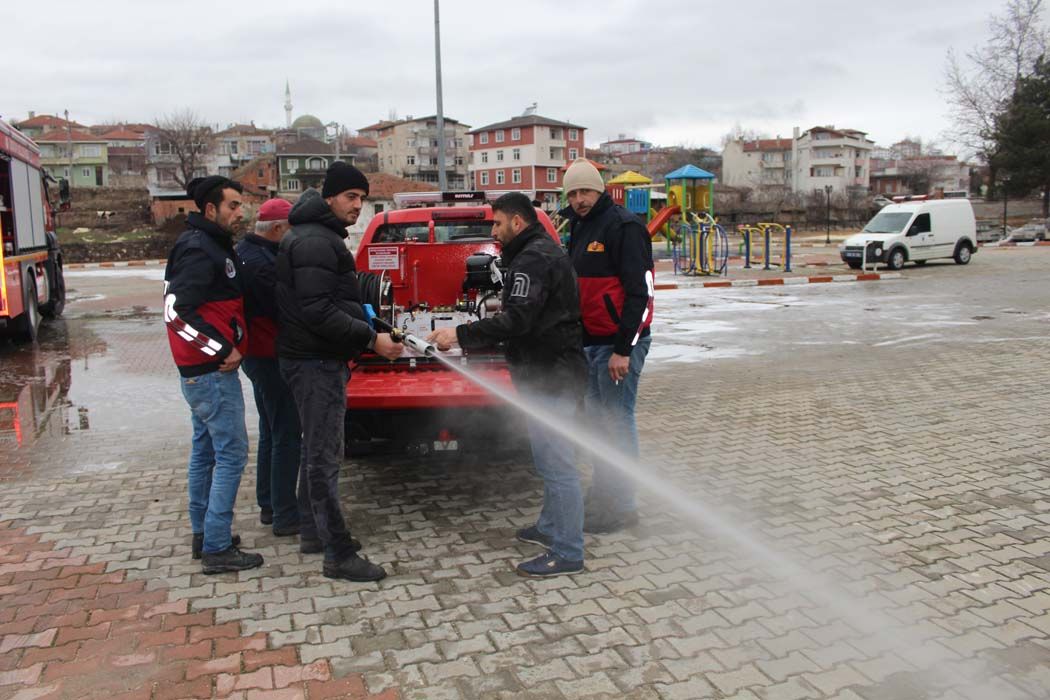 AB Projesi Yangın Söndürme Araçları Teslimi ve Seminer