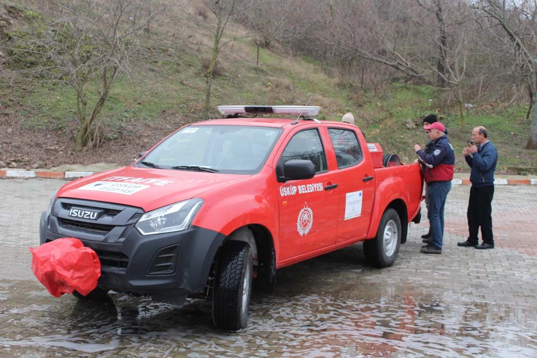 AB Projesi Yangın Söndürme Araçları Teslimi ve Seminer