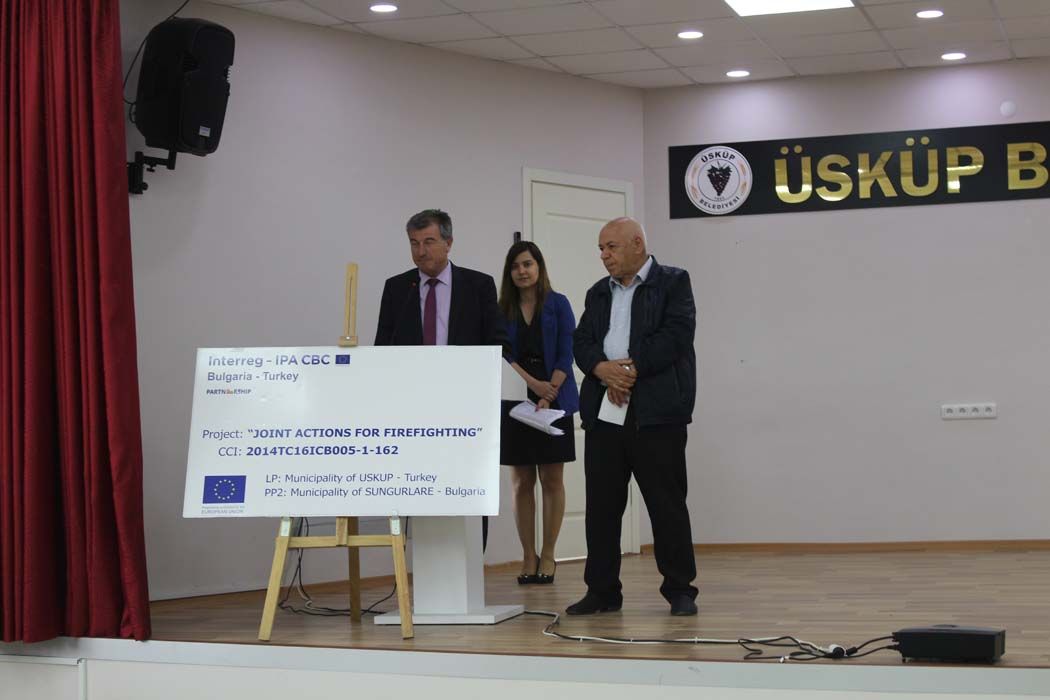 "YANGINLARA KARŞI ORTAK MÜCADELE" AÇILIŞ TOPLANTISI