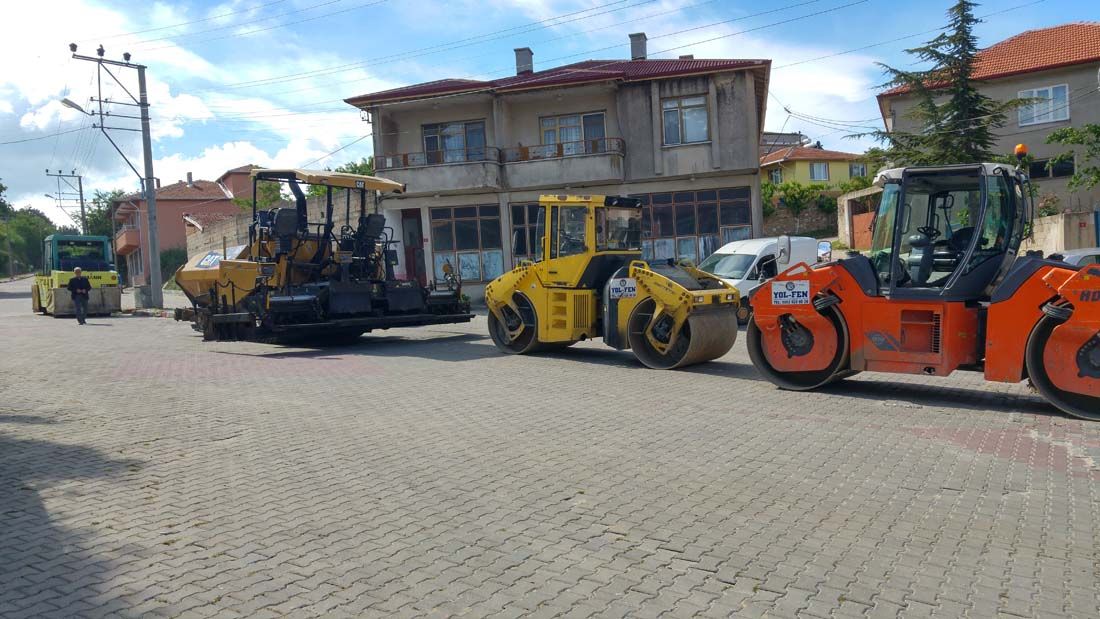 BSK SICAK ASFALT ÇALIŞMALARI (BAŞLANGIÇ)