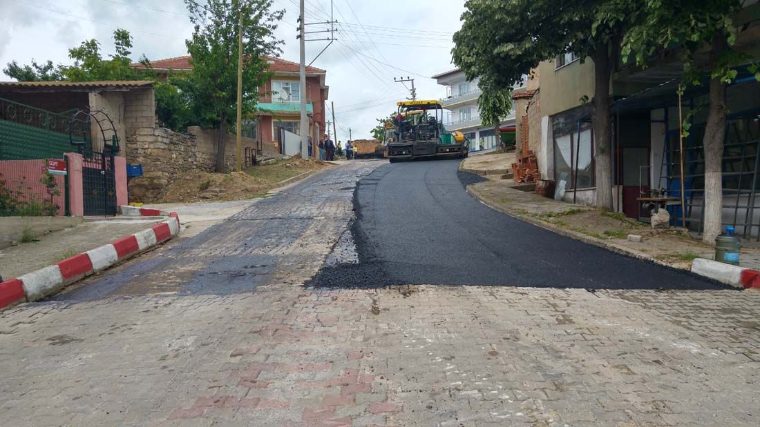 BSK SICAK ASFALT ÇALIŞMALARI (BAŞLANGIÇ)