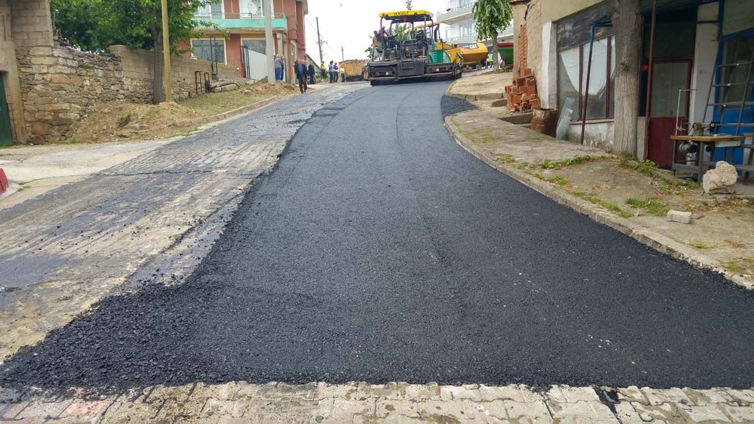 BSK SICAK ASFALT ÇALIŞMALARI (BAŞLANGIÇ)