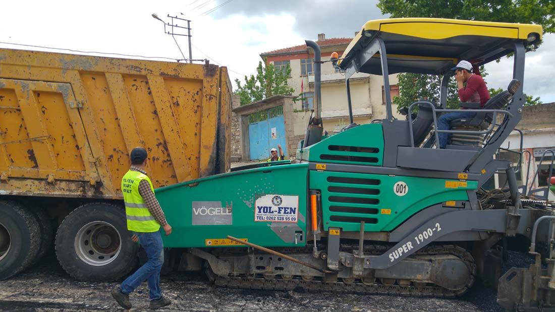 BSK SICAK ASFALT ÇALIŞMALARI (BAŞLANGIÇ)