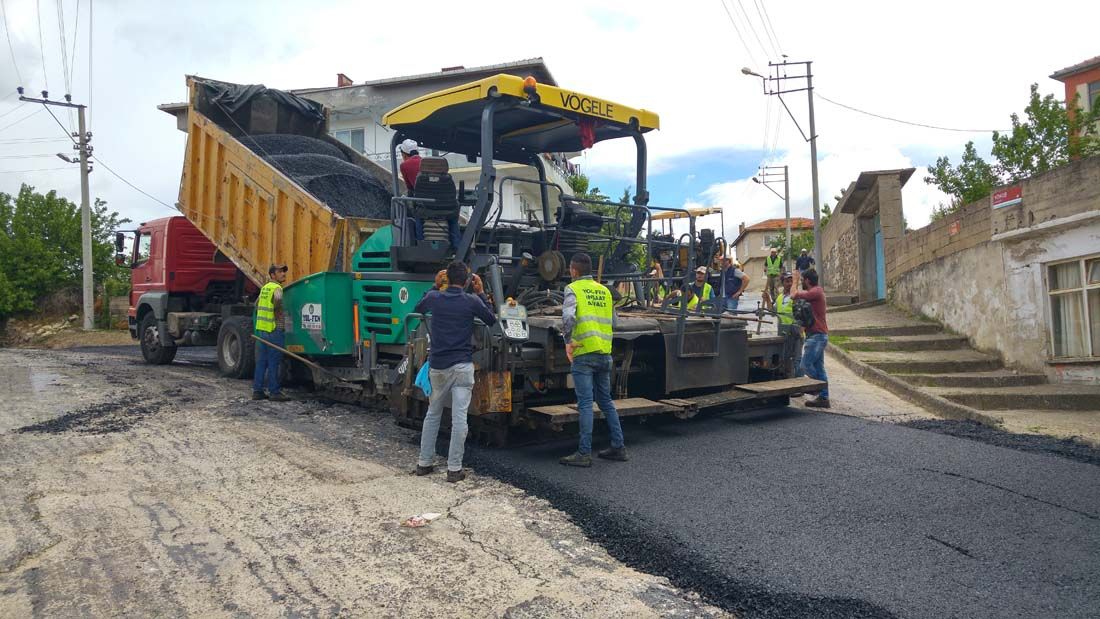 BSK SICAK ASFALT ÇALIŞMALARI (BAŞLANGIÇ)