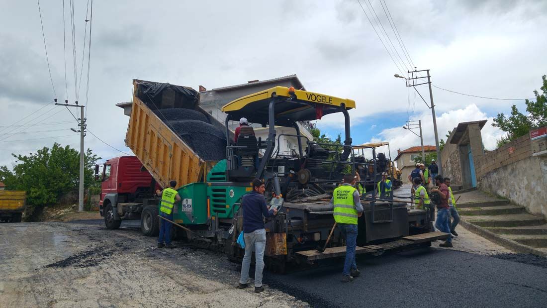 BSK SICAK ASFALT ÇALIŞMALARI (BAŞLANGIÇ)