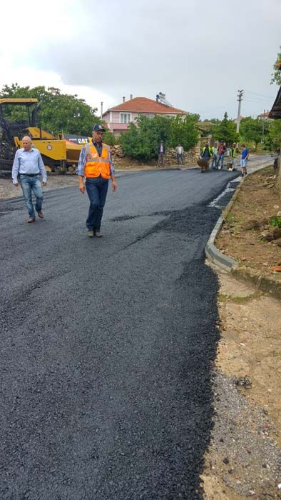 BSK SICAK ASFALT ÇALIŞMALARI (BAŞLANGIÇ)