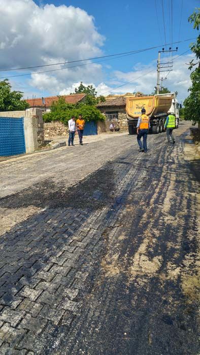 BSK SICAK ASFALT ÇALIŞMALARI (BAŞLANGIÇ)