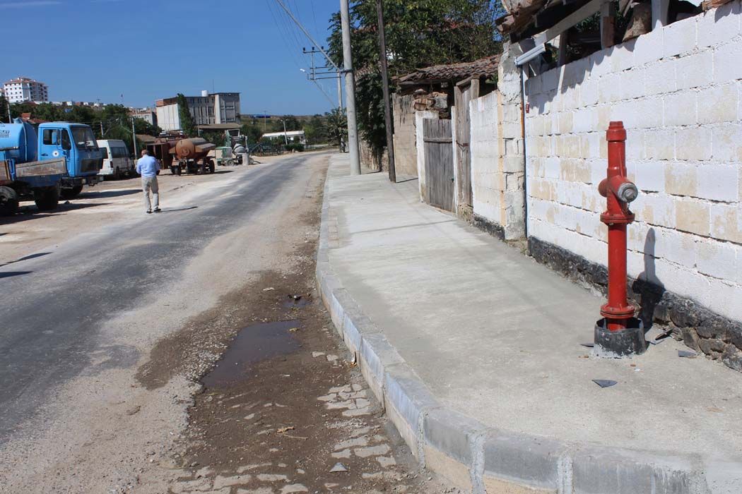 Belediye Caddesi Yol ve Kaldırım Düzenlemesi 