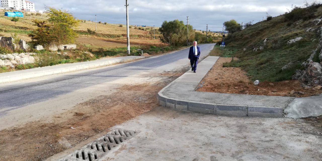 Belediye Caddesi Yol ve Kaldırım Düzenlemesi 