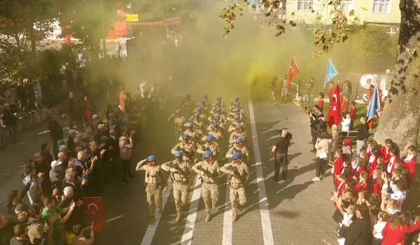 29 Ekim Cumhuriyet Bayramı’nın 100’ üncü yıl dönümü geçit göreni…