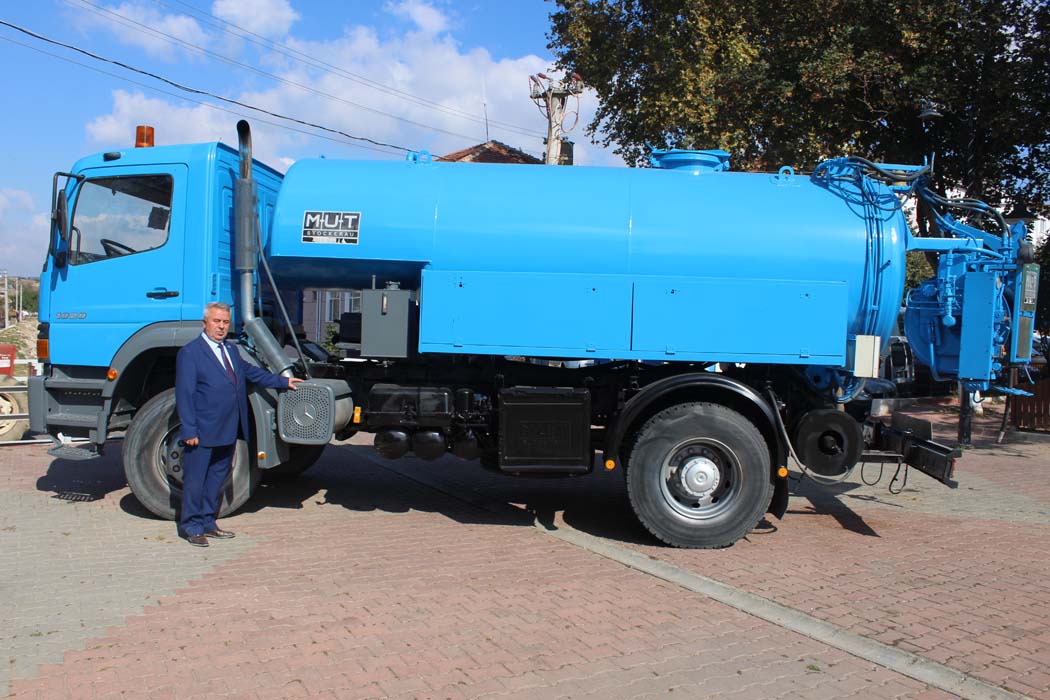 Belediyemiz araç filosuna kanal temizleme (kuka) aracı eklendi…