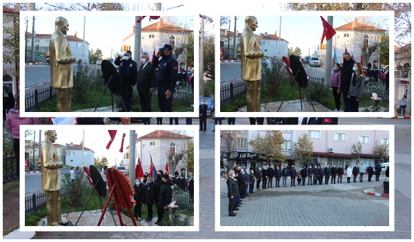 Gazi Mustafa Kemal ATATÜRK, ebediyete intikalinin 83’üncü yıl dönümünde Beldemizde saygıyla anıldı…