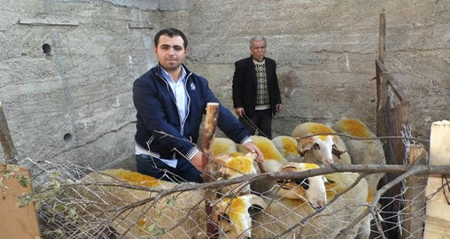 Beldemiz kurbanlık satış yerindeki hareketlilik artıyor…