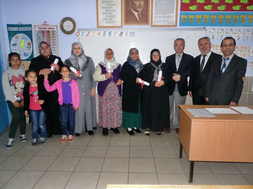 Beldemizde 2’nci seviye Okuma-Yazma kursu tamamlandı…