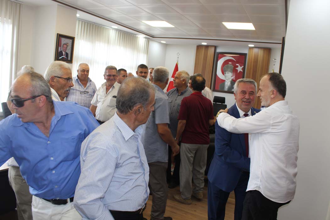 Belediyemizde bayramlaşma töreni yapıldı…