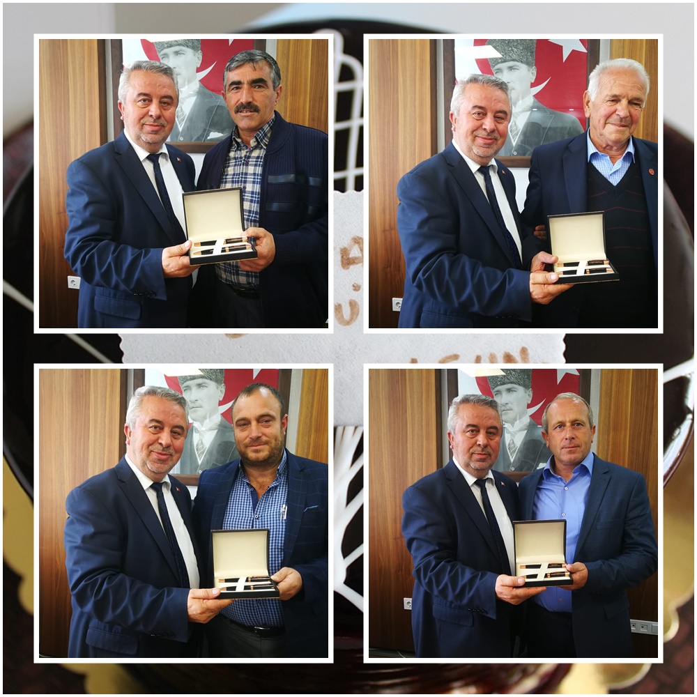 Belediye Başkanımız Hüseyin KASAP, mahalle muhtarlarımızın Muhtarlar Günü’nü kutladı…