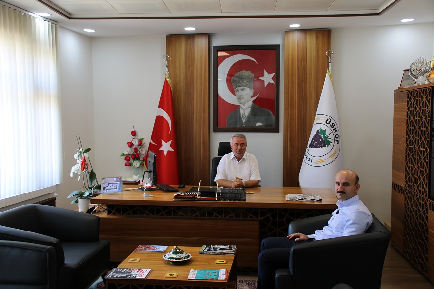 Kırklareli Çevre ve Şehircilik Müdürü Engin ÖZTÜRK'ten Belediye Başkanımıza ziyaret…