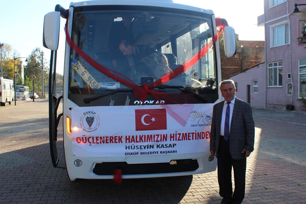Taşıma şirketimize yeni otobüs….