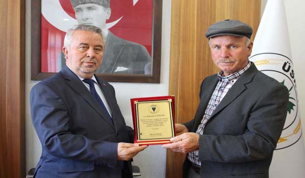 Belediyemiz personeli Bayram CEYLAN emekli oldu…