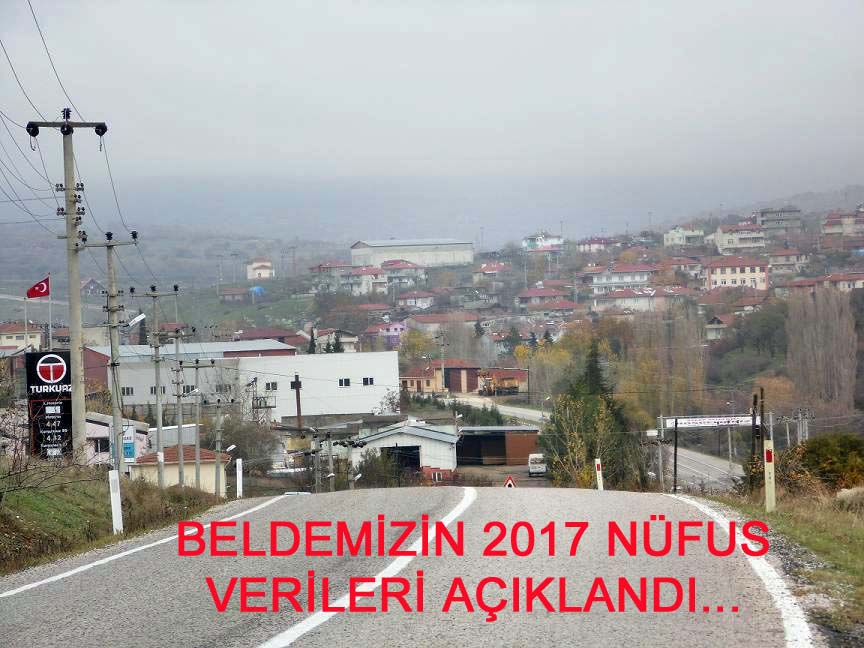 Beldemizin 2017 yılı nüfus verileri açıklandı…