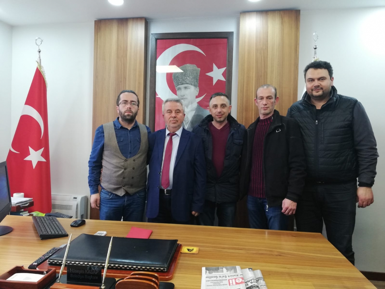 Başkanımıza Balkanlar’dan ziyaret…