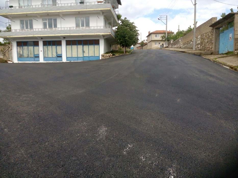 Beldemizde BSK sıcak asfalt kaplama çalışmaları başladı…
