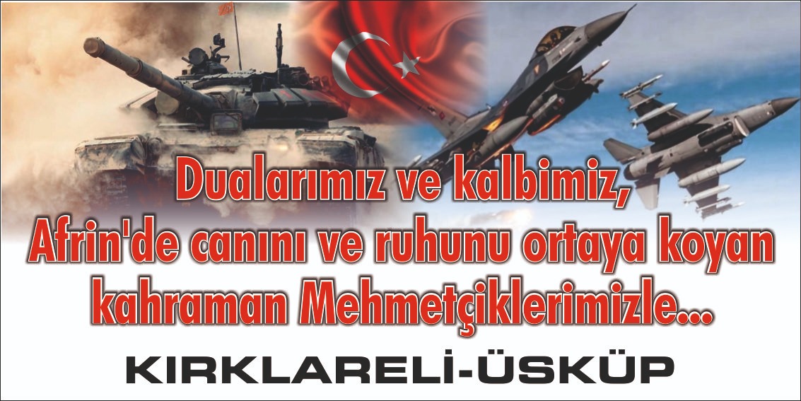 Beldemizden Zeytin Dalı Harekatı'na destek…