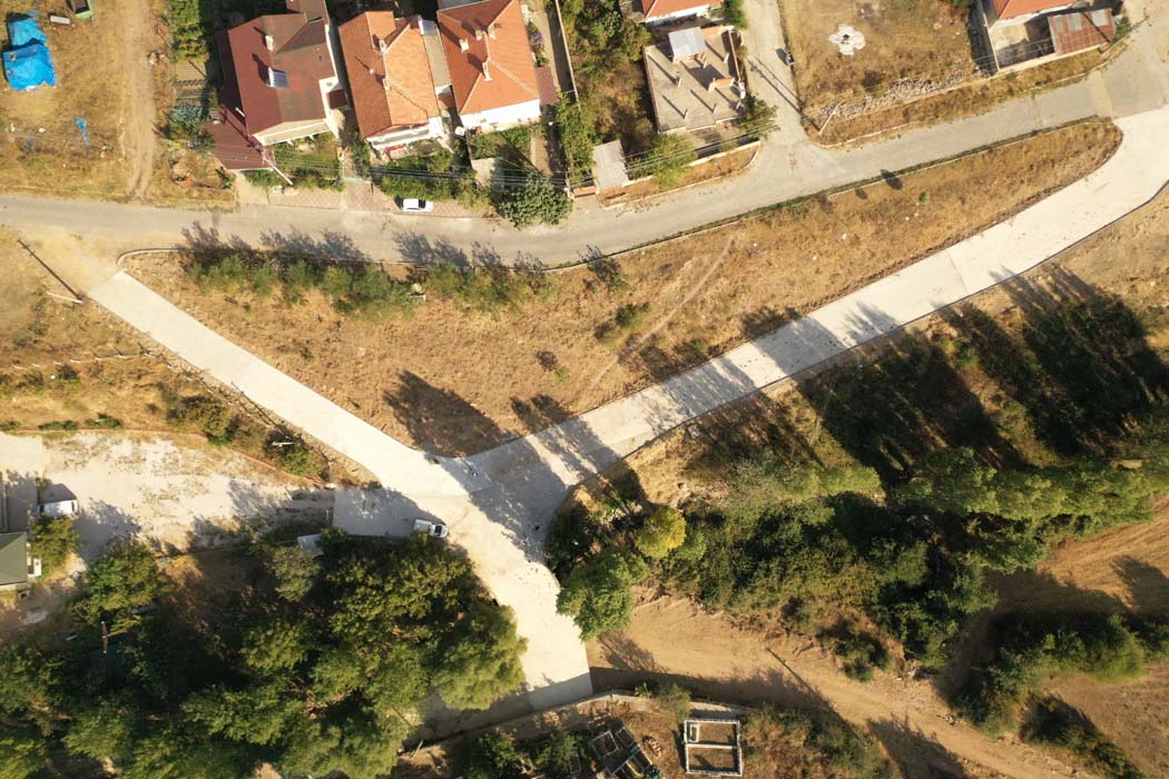 Festival ve Ayvalık Sokak’ta yol düzenleme çalışmaları tamamlandı…