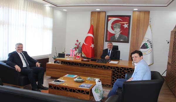 Lüleburgaz Belediye Başkanı Dr. Murat GERENLİ’den Belediye Başkanımıza ziyaret…