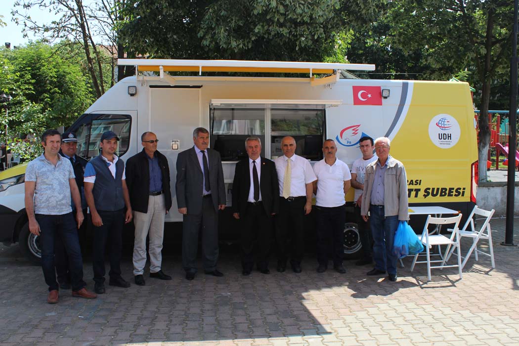 Beldemizde mobil PTT aracı hizmet vermeye başladı…