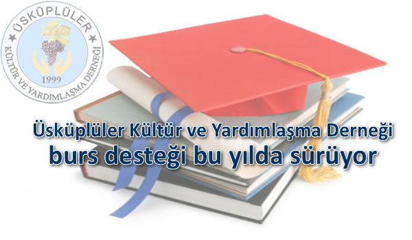 Üsküplüler Kültür ve Yardımlaşma Derneği eğitime olan desteğini sürdürüyor…