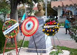 29 Ekim Törenleri Çelenk Konulması ile gerçekleşti